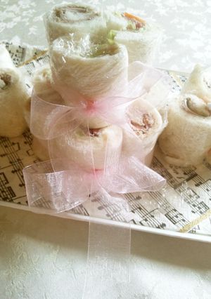 おつまみロールサンド　ハピバ仕立て-レシピのメイン写真