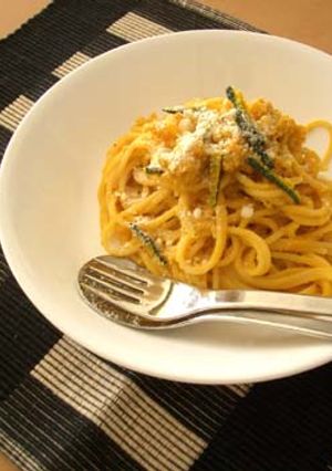 やさしい味*かぼちゃのクリームパスタ-レシピのメイン写真