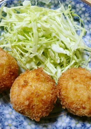 さつまいもとチーズのコロッケ-レシピのメイン写真