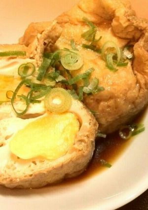 油揚げ☆たまご巾着-レシピのメイン写真