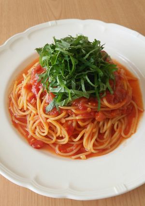 トマトソーススパゲッティ(アラビアータ)-レシピのメイン写真