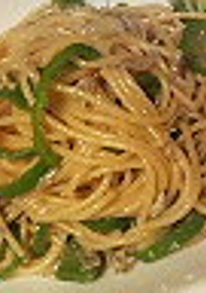 ジャコとピーマンのバター醤油パスタ-レシピのメイン写真