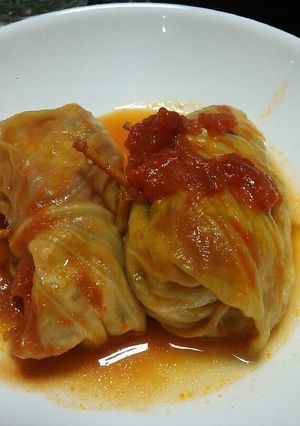 ヘルシー!?ロールキャベツ♡トマト煮-レシピのメイン写真