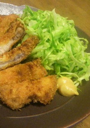 肉料理に+千切りキャベツのレンジ蒸し-レシピのメイン写真