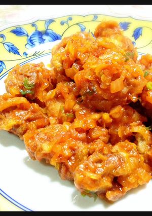 簡単美味しい＊揚げ鶏のチリソース-レシピのメイン写真