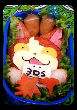 秋の遠足弁当 ジバニャン-レシピのメイン写真