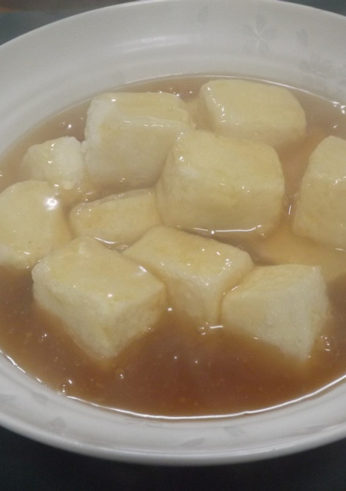 簡単♡めんつゆで揚げ出し豆腐-レシピのメイン写真