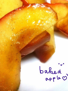 ぱぱっとあったか焼きりんご-レシピのメイン写真