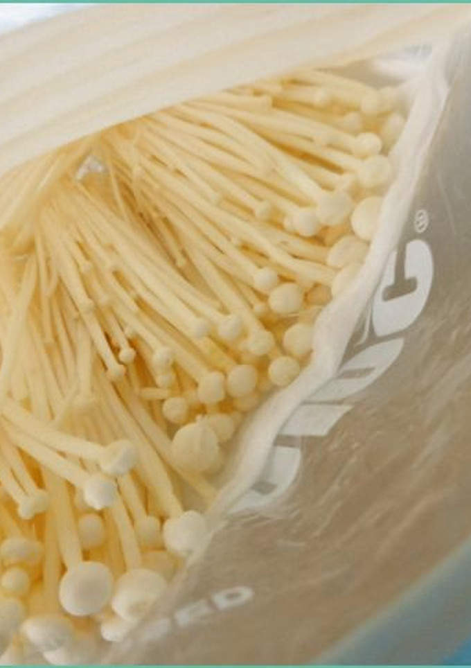 キノコたちを、冷蔵庫の野菜室で保存-レシピのメイン写真