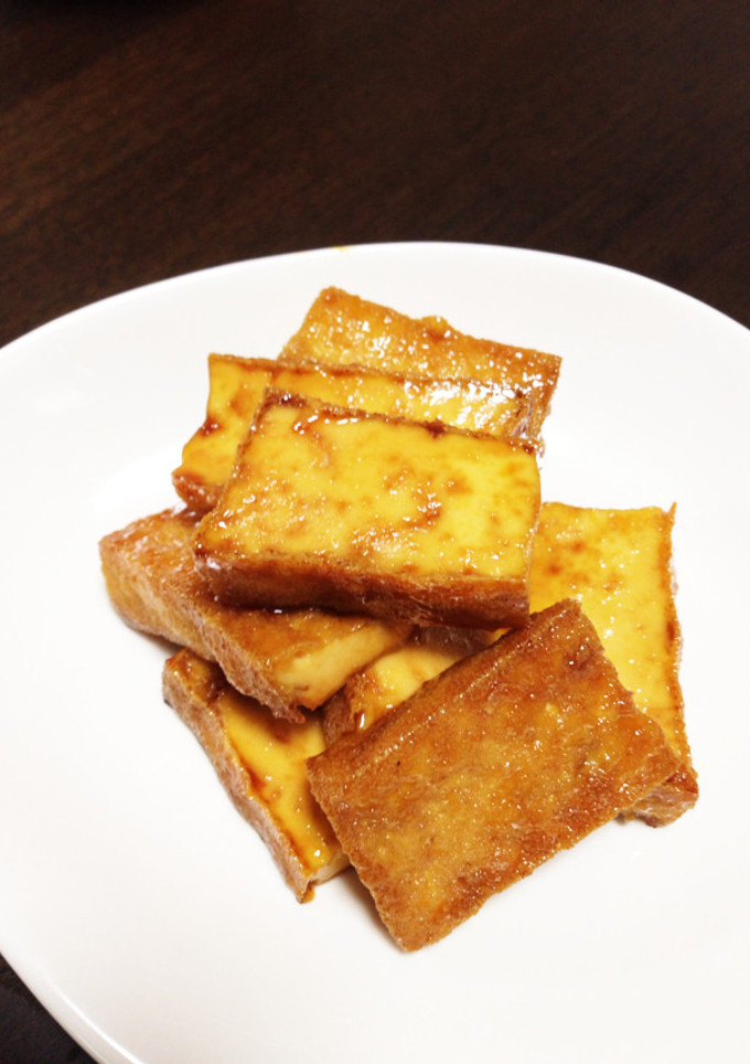 簡単一品♪厚揚げの照り焼き-レシピのメイン写真