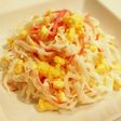 簡単美味♪大根カニカマ炒り卵のマヨサラダ