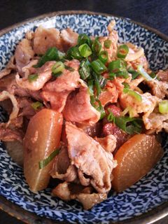 豚肉と大根の照り煮-レシピのメイン写真