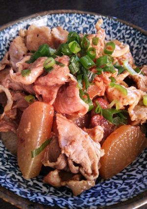 豚肉と大根の照り煮-レシピのメイン写真