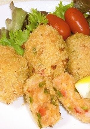 ソース不用！大豆入り野菜たっぷりコロッケ-レシピのメイン写真