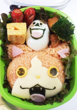 ジバニャンのキャラ弁-レシピのメイン写真