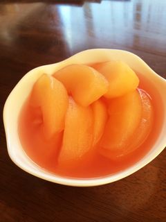 りんごのコンポート。煮りんご。-レシピのメイン写真