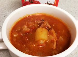 具だくさんミネストローネスープ 朝食にも-レシピのメイン写真