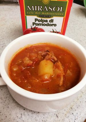 具だくさんミネストローネスープ 朝食にも-レシピのメイン写真