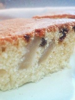 ☆甘さ控えめ☆HMで梨ケーキ-レシピのメイン写真