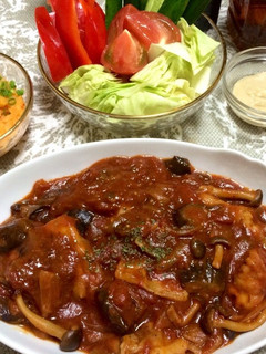 簡単!チキントマト煮 〜隠し味で本格味〜-レシピのメイン写真