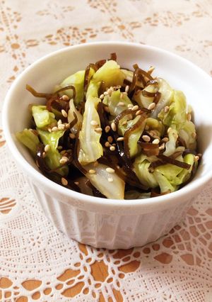 簡単！箸休めに♡塩昆布キャベツ-レシピのメイン写真
