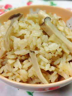 干しエリンギの炊き込みごはん♪♪-レシピのメイン写真