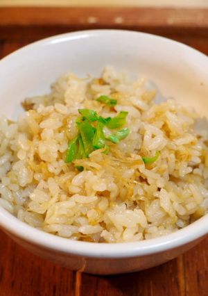 缶詰で簡単！　ホタテバターの炊き込みご飯-レシピのメイン写真