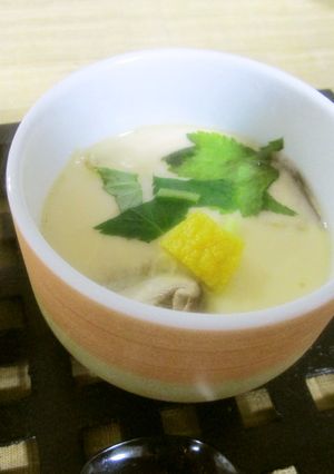 牡蠣入り　茶わん蒸し-レシピのメイン写真