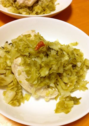 鶏胸肉のザワークラフト煮込み-レシピのメイン写真