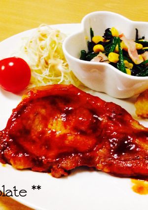 家庭の味 ♡ 簡単トンテキ-レシピのメイン写真