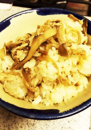 まいたけ炊き込み御飯-レシピのメイン写真