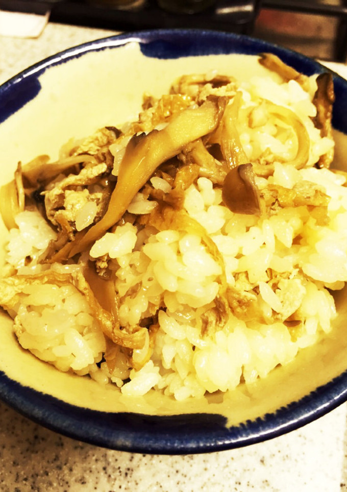 まいたけ炊き込み御飯-レシピのメイン写真