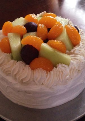 時短！オーブンなし簡単バースデーケーキ-レシピのメイン写真