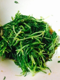 簡単!おかひじきの柚子胡椒ポン酢-レシピのメイン写真