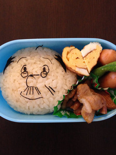 【キャラ弁】サザエさんの波平さん-レシピのメイン写真