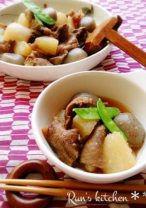 *わが家はつゆだく牛すじ大根*-レシピのメイン写真