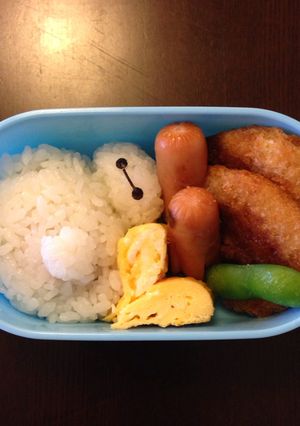 【キャラ弁】ベイマックス-レシピのメイン写真