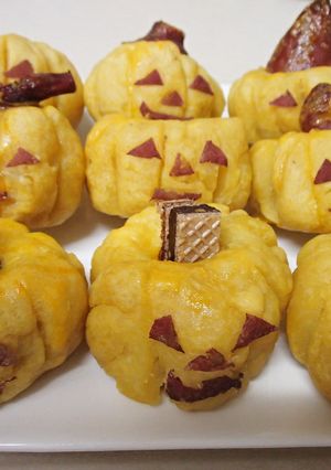 Halloweenスイートポテト-レシピのメイン写真