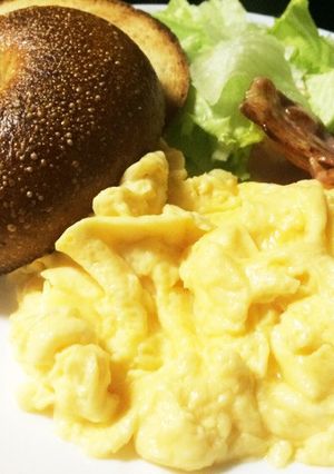 朝ごはん！ふわふわスクランブルエッグ✨-レシピのメイン写真