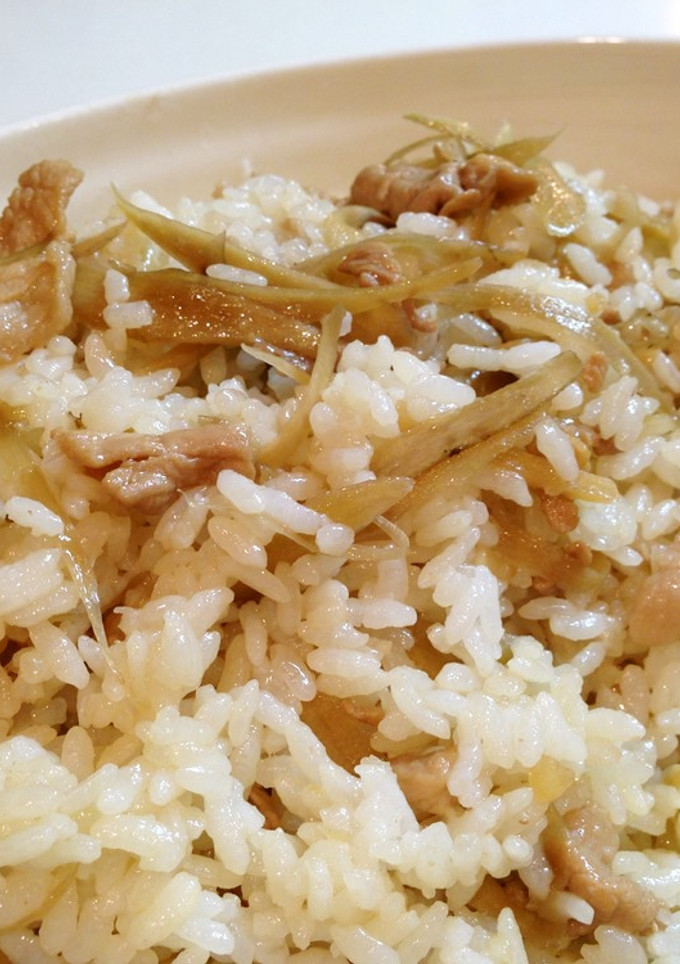 秋の香り　舞茸とゴボウの混ぜご飯-レシピのメイン写真