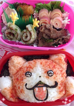 妖怪ウォッチ☆ジバニャン☆キャラ弁-レシピのメイン写真