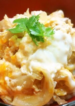 フライパンで4人分とろ～り簡単親子丼-レシピのメイン写真