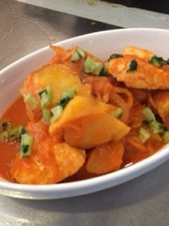 鶏肉とさつまいもの野菜ジュース煮-レシピのメイン写真