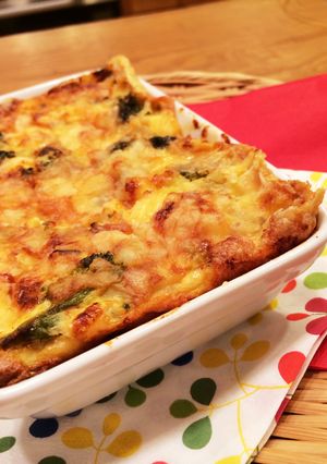 油揚げで野菜のキッシュ-レシピのメイン写真