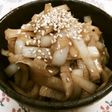 大根の皮で!エコな大根のきんぴら