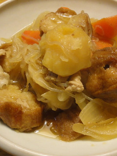 揚げ麩いり肉じゃが-レシピのメイン写真