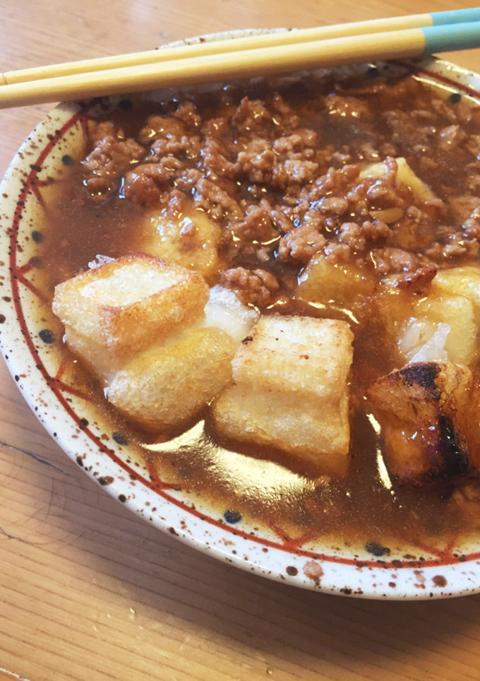 揚げ焼き餅のあんかけ-レシピのメイン写真