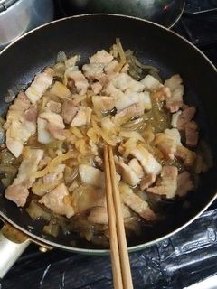 フライパンで出来る豚丼-レシピのメイン写真