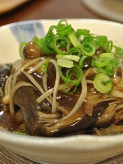 ナスときのこの和風あんかけ-レシピのメイン写真