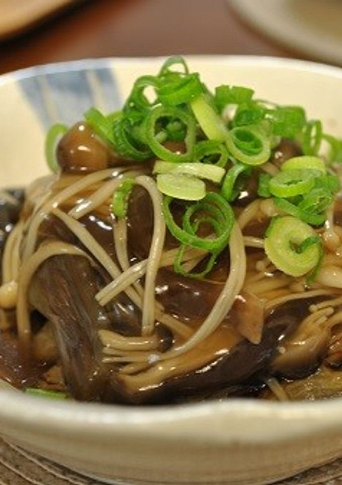 ナスときのこの和風あんかけ-レシピのメイン写真